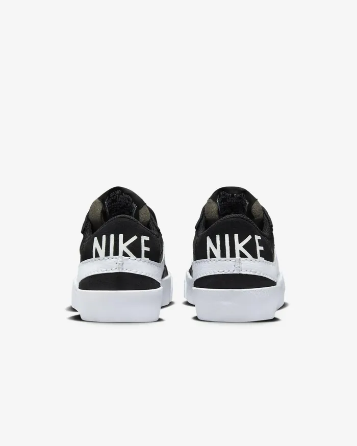 All Shoes Women Nike Blazer Low 03977 Jumbo Blackblackteam Orangewhite