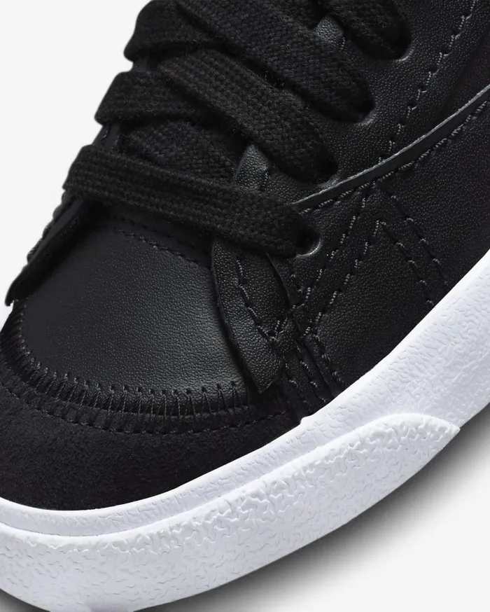 All Shoes Women Nike Blazer Low 03977 Jumbo Blackblackteam Orangewhite