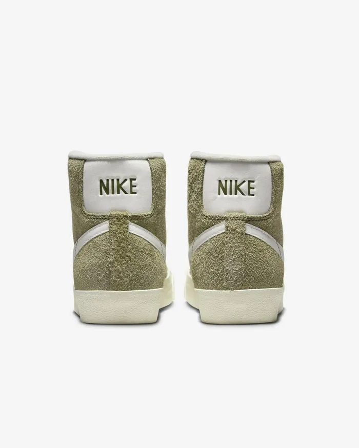 All Shoes Women Nike Blazer Mid 03977 Vintage Medium Olivecoconut Milkblacksail