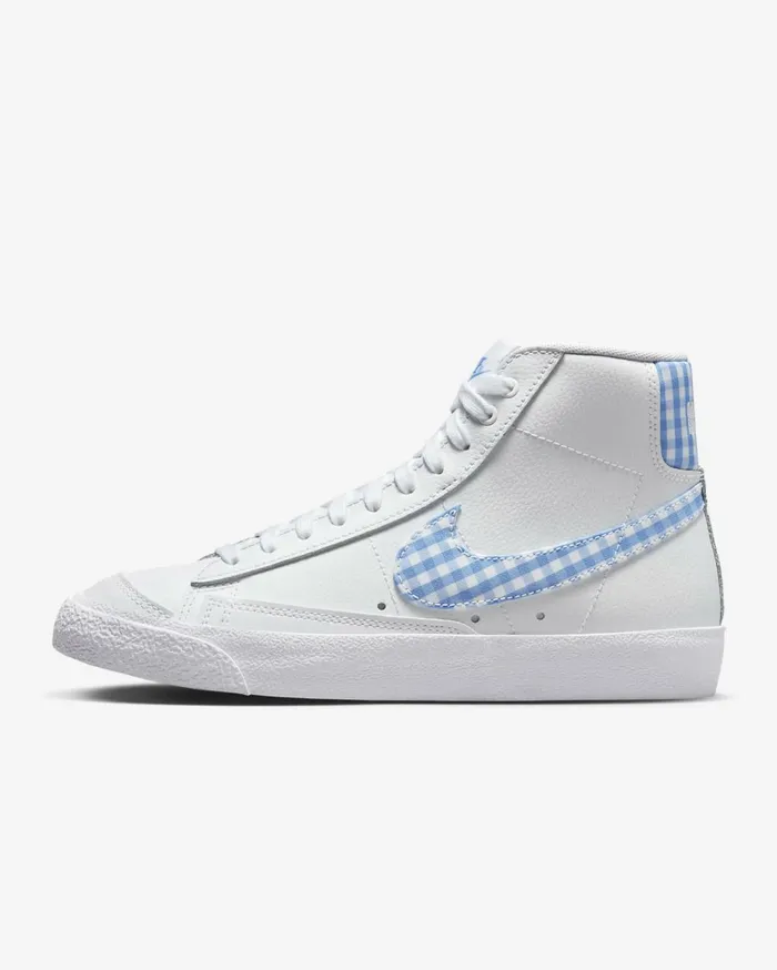 All Shoes Women Nike Blazer Mid 03977 Whiteuniversity Blue