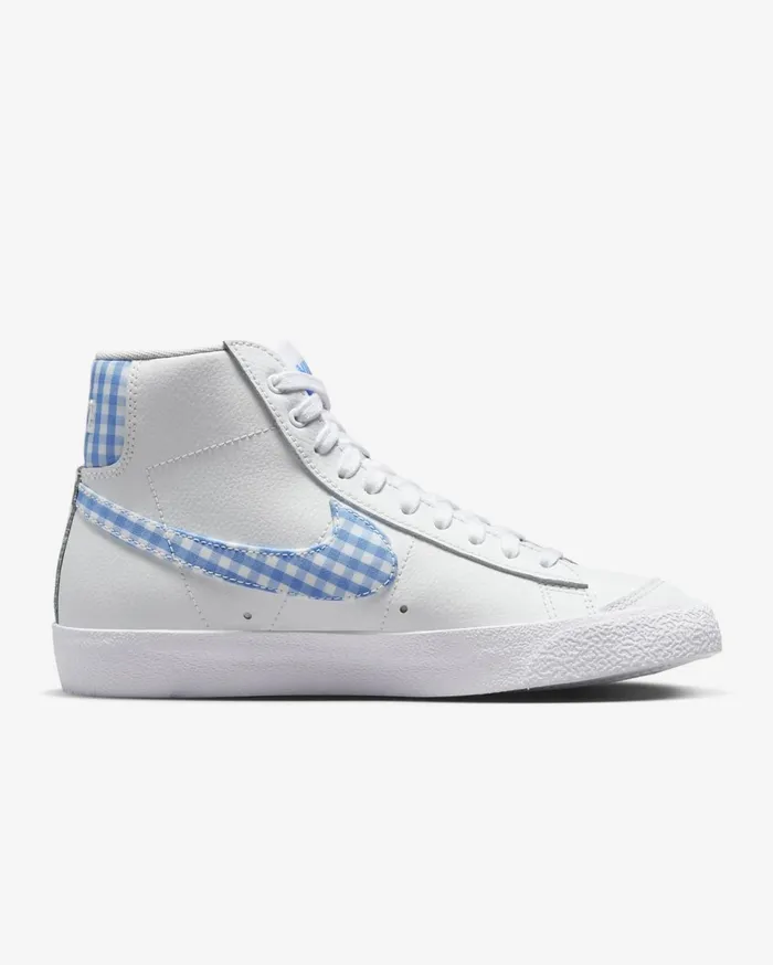 All Shoes Women Nike Blazer Mid 03977 Whiteuniversity Blue