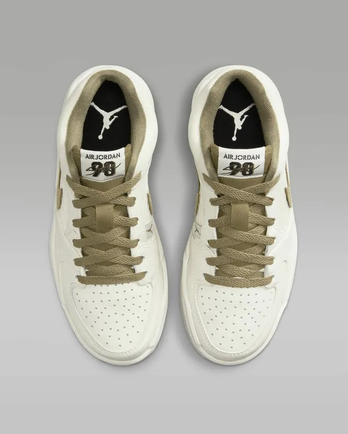 All Shoes Women Nike Jordan Stadium 90 Sailblackbrown Kelp