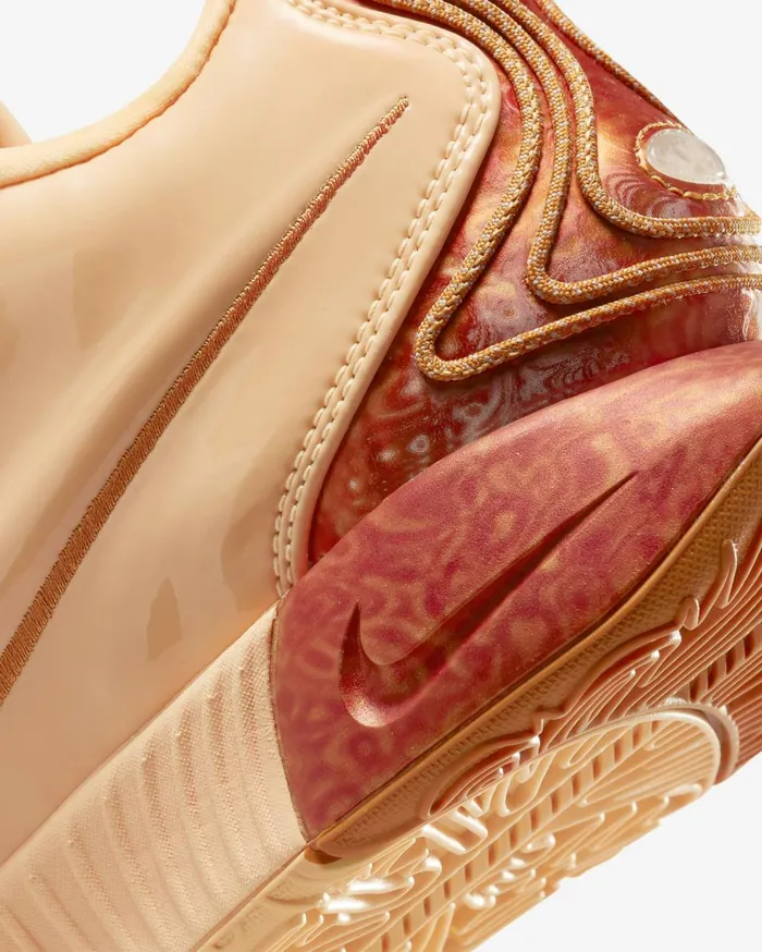 All Sports Women Nike LeBron XXI 039Dragon Pearl039 Melon Tintmetallic Red Bronzemonarch