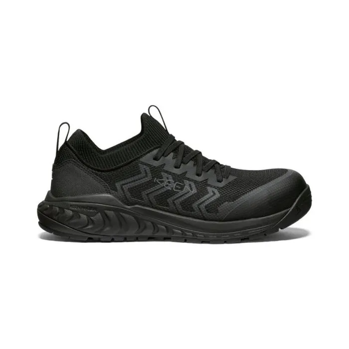 Arvada Shift CarbonFiber Toe BlackMagnet Work Slipon Men KEEN Shoes