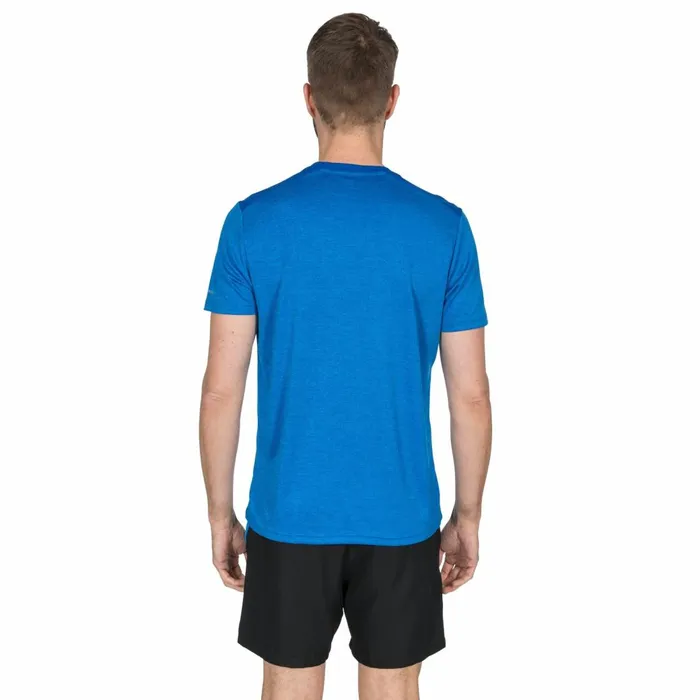 Astin Quick Dry Active Tshirt Vibrant Blue Marl Men Trespass TShirts
