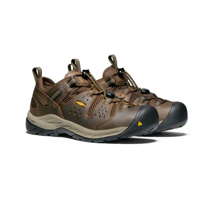 Atlanta Cool II ESD Soft Toe Cascade BrownForest Night Men KEEN Shoes