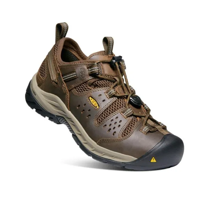 Atlanta Cool II ESD Soft Toe Cascade BrownForest Night Men KEEN Shoes
