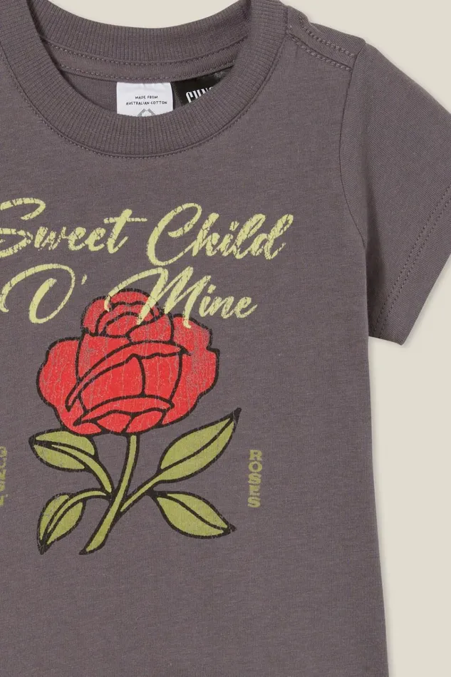 Baby Tops Jackets and Sweaters Cotton On Jamie Short Sleeve TeeLicense Lcn Bra Rabbit Greysweet Child O Mine Rose Baby Tops Jackets and Sweaters Cotton On Jamie Short Sleeve TeeLicense Lcn Bra Rabbit Greysweet Child O Mine Rose