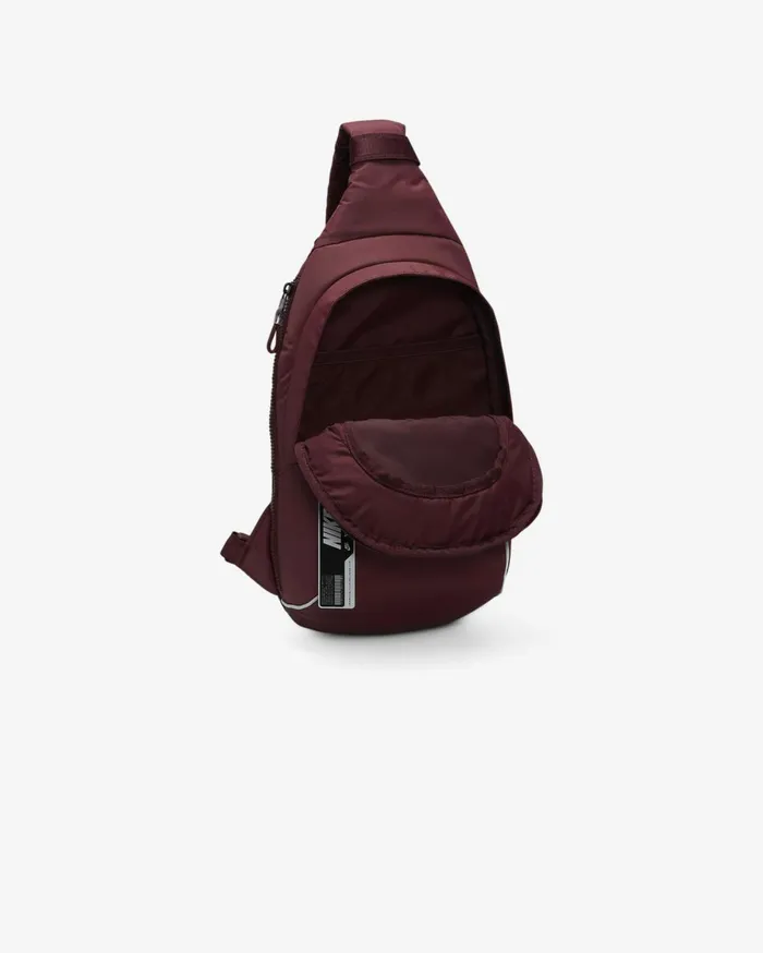 Bags And Backpacks Women Nike Sportswear Essentials Night Maroonnight Maroonmetallic Silver