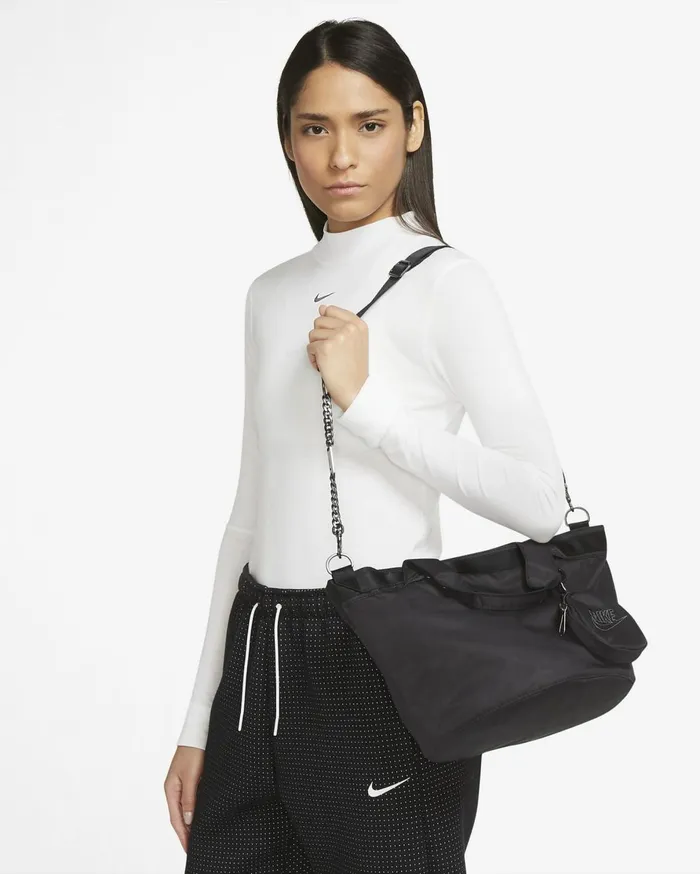 Bags And Backpacks Women Nike Sportswear Futura Luxe Blackblacklight Smoke Grey Bags And Backpacks Women Nike Sportswear Futura Luxe Blackblacklight Smoke Grey