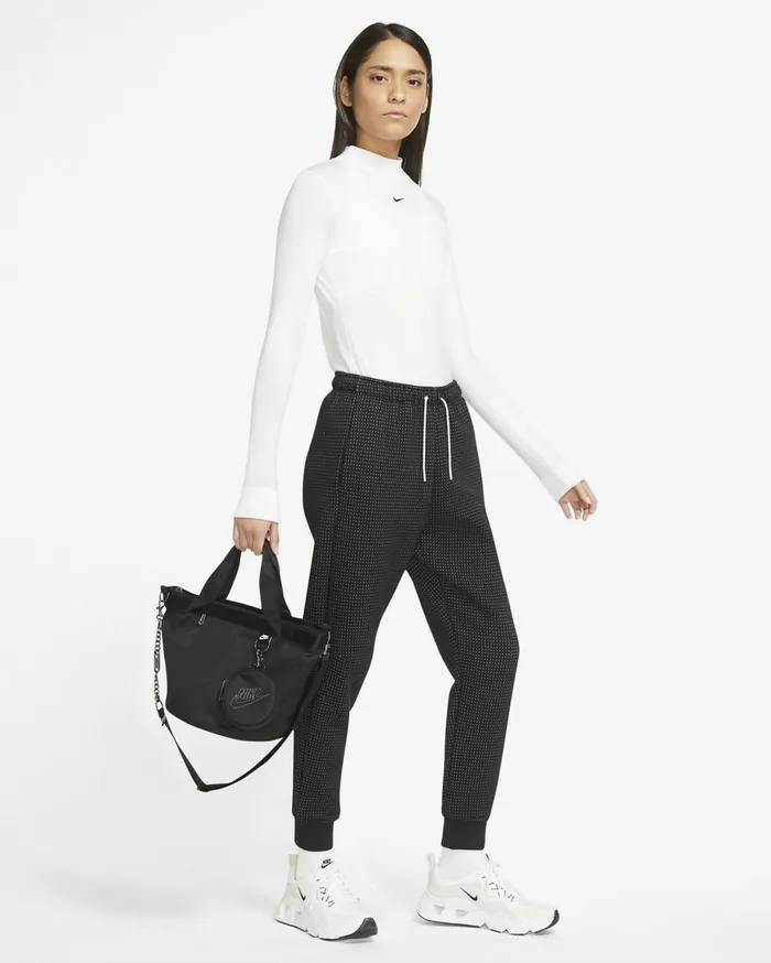 Bags And Backpacks Women Nike Sportswear Futura Luxe Blackblacklight Smoke Grey