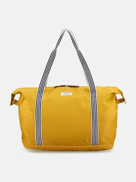 Bags WomenHome Joules Antique Gold Packaway Duffle Bag