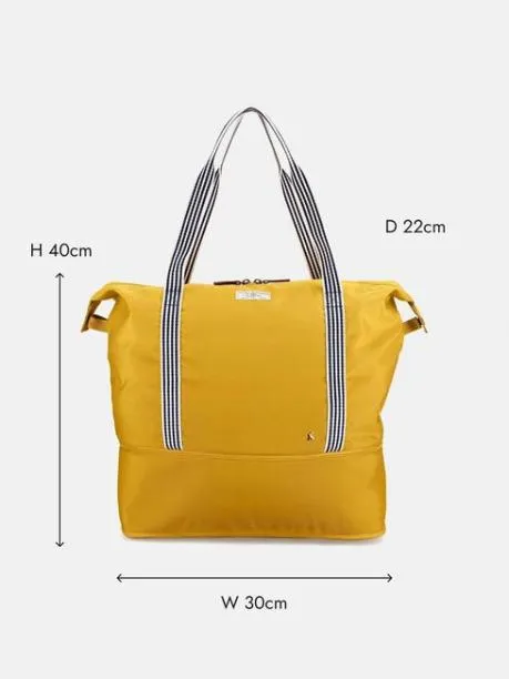 Bags WomenHome Joules Antique Gold Packaway Duffle Bag