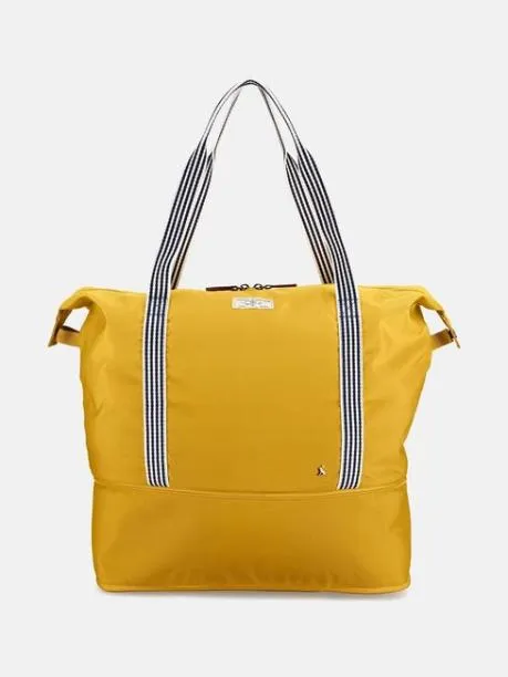 Bags WomenHome Joules Antique Gold Packaway Duffle Bag