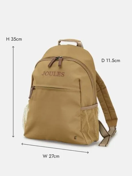 Bags WomenHome Joules Tan Brown Small Joules Travel Backpack