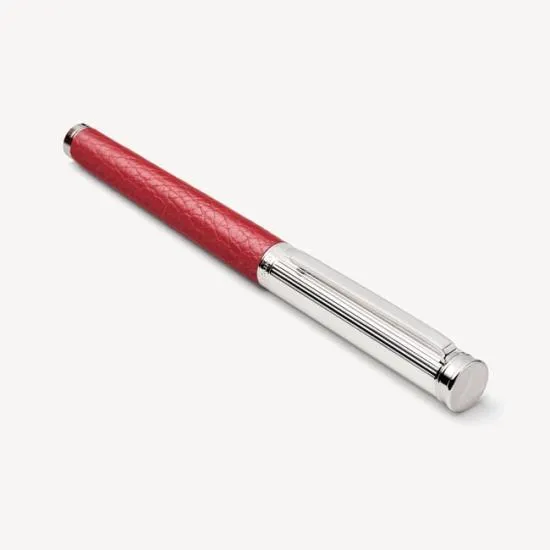 Ballpoint Pen Cardinal Red Pebble Women Aspinal Of London Luxury Engraved Pens