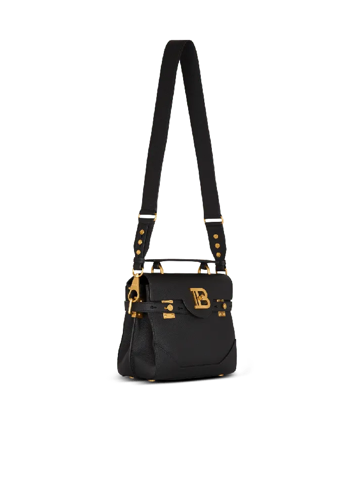 Balmain Handbags Women BBuzz 23 Grained Leather Bag Black