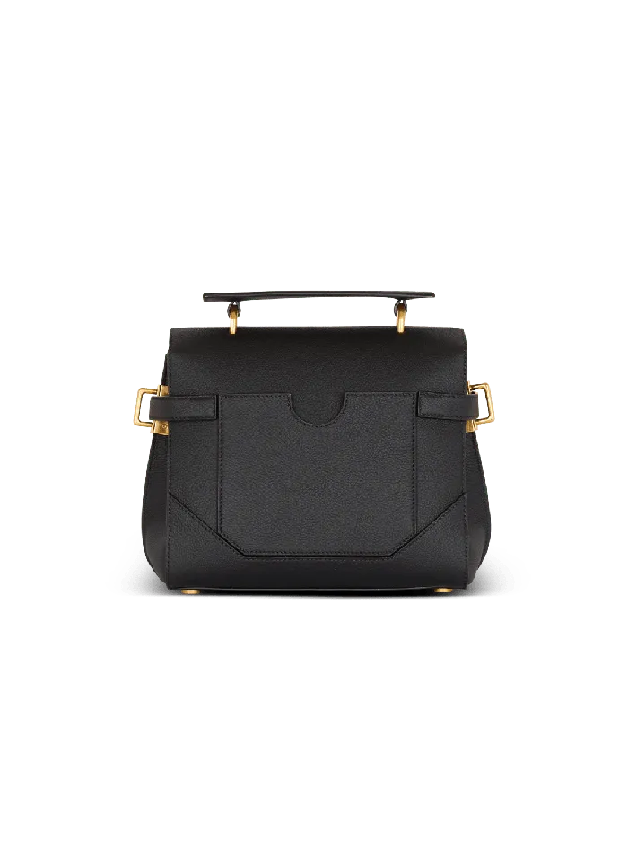 Balmain Handbags Women BBuzz 23 Grained Leather Bag Black