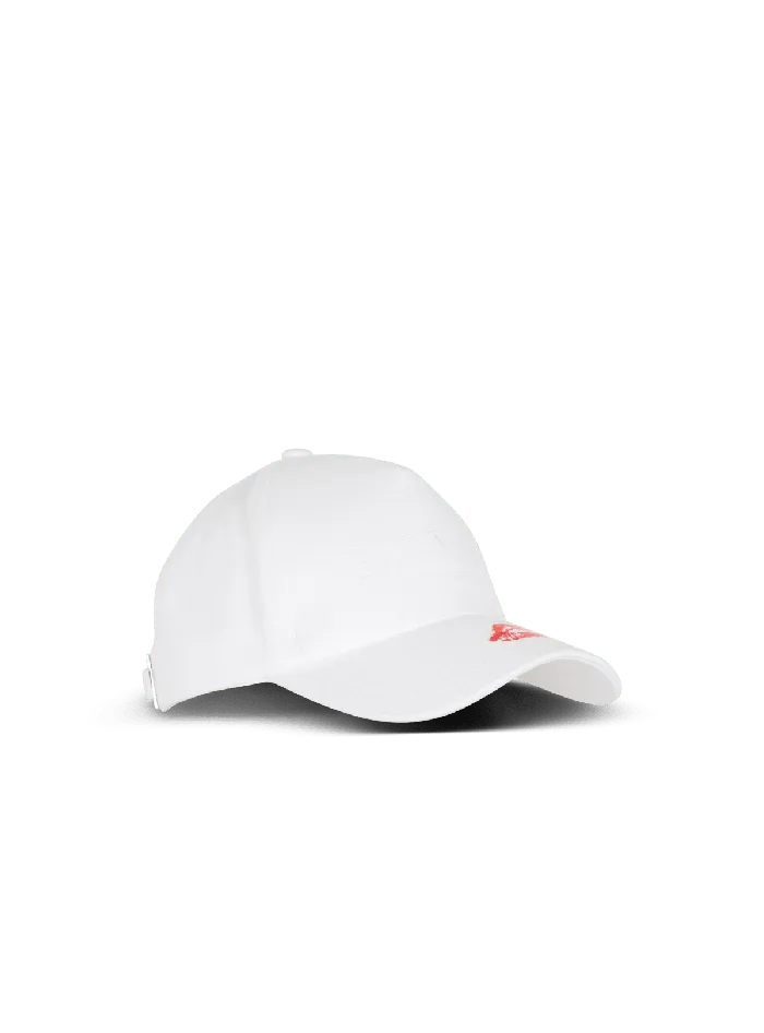 Balmain Hats And Caps Men Cotton Kiss Cap White