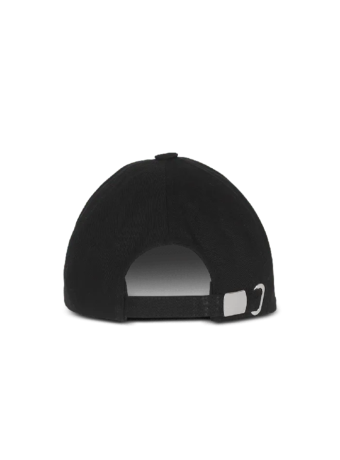 Balmain Hats And Caps Women Embroidered Paris Cap Black