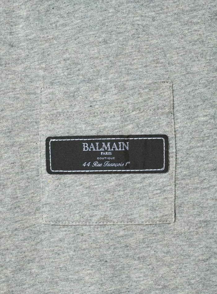 Balmain Kids 2piece Baby Set Grey