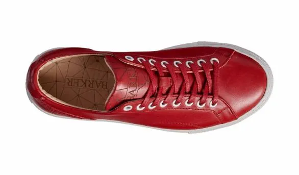 Barker Shoes Isla 8211 Red Calf Sneaker Shoe Red Calf Sneaker Shoe Womens Barker Shoes Isla 8211 Red Calf Sneaker Shoe Red Calf Sneaker Shoe Womens