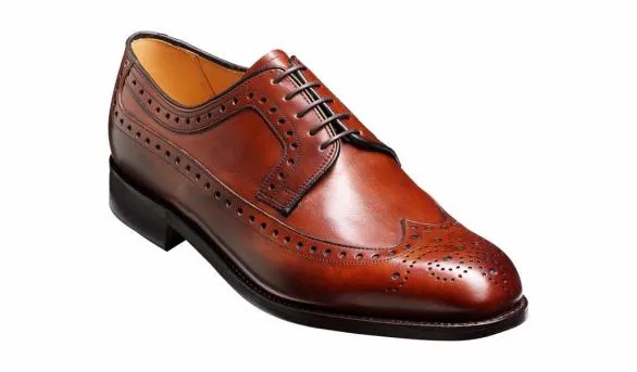 Barker Shoes Portrush 8211 Walnut Calf Wingtip Derby Walnut Calf Wingtip Derby Mens Barker Shoes Portrush 8211 Walnut Calf Wingtip Derby Walnut Calf Wingtip Derby Mens