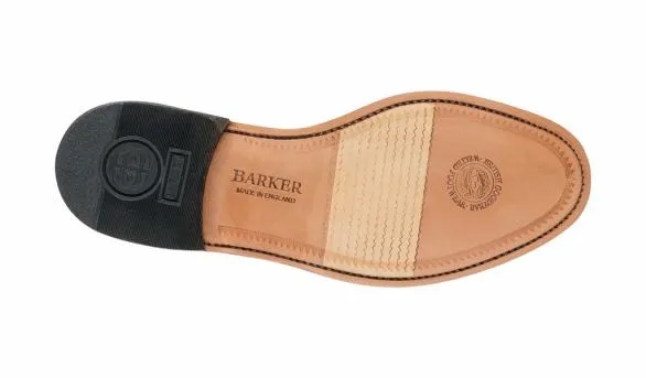 Barker Shoes Portrush 8211 Walnut Calf Wingtip Derby Walnut Calf Wingtip Derby Mens