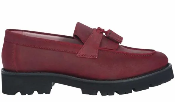 Barker Shoes Tia 8211 Burg Suede Burg Suede Womens