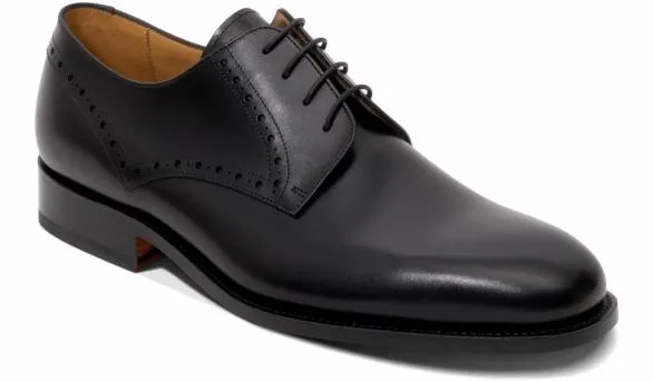 Barker Shoes Trent 8211 Black Calf Black Calf Mens