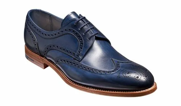 Barker Shoes Victor 8211 Navy Hand Painted Derby Navy Hand Painted Derby Mens Barker Shoes Victor 8211 Navy Hand Painted Derby Navy Hand Painted Derby Mens