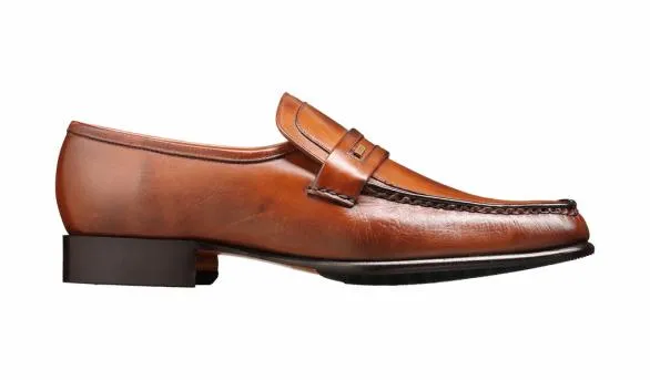 Barker Shoes Wesley 8211 Chestnut Calf Loafer Chestnut Calf Loafer Mens