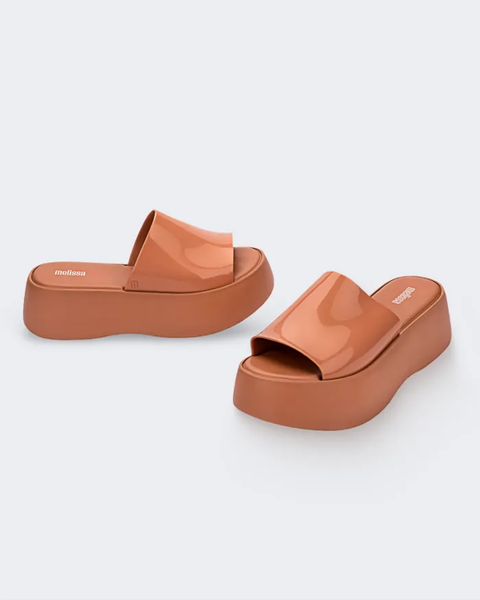 Becky Beige Women Melissa Platforms
