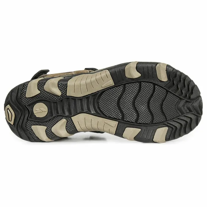 Belay Walking Sandals Dark Sand Men Trespass Sandals