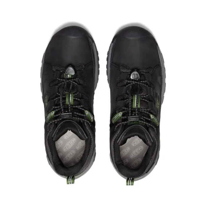 Big Kids039 Black Hiking Boots 8211 Targhee Mid WP Kids KEEN Playground Big Kids039 Black Hiking Boots 8211 Targhee Mid WP Kids KEEN Playground
