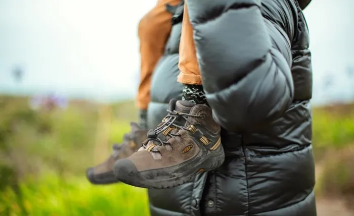 Big Kids039 Black Hiking Boots 8211 Targhee Mid WP Kids KEEN Playground Big Kids039 Black Hiking Boots 8211 Targhee Mid WP Kids KEEN Playground
