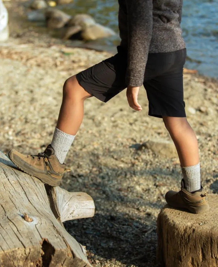 Big Kids039 Black Hiking Boots 8211 Targhee Mid WP Kids KEEN Playground Big Kids039 Black Hiking Boots 8211 Targhee Mid WP Kids KEEN Playground
