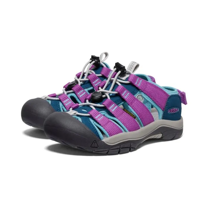 Big Kids039 Newport Boundless Legion BlueWillowherb Sandal Kids KEEN Sandals