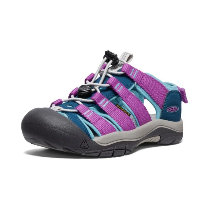 Big Kids039 Newport Boundless Legion BlueWillowherb Sandal Kids KEEN Sandals