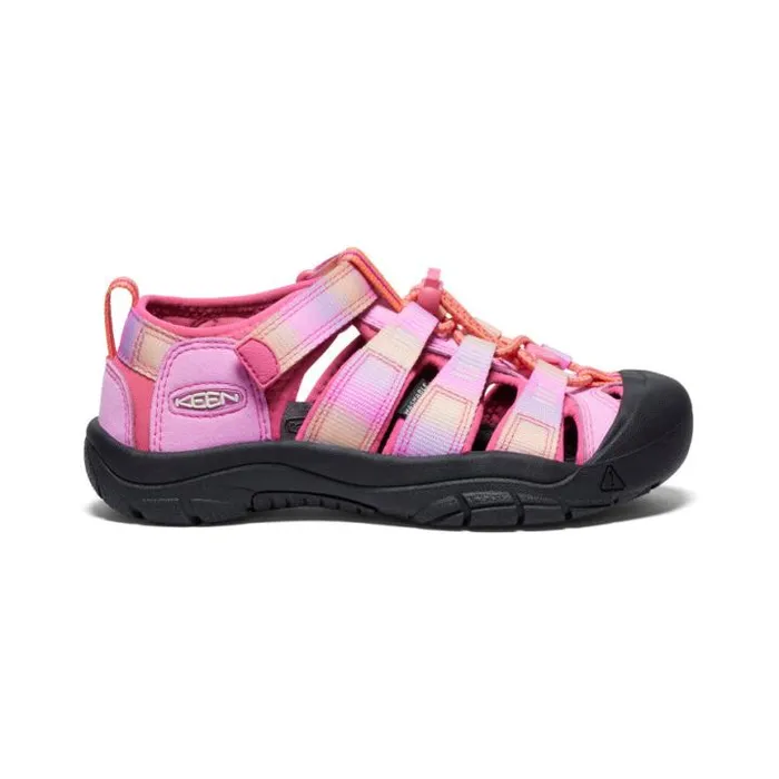 Big Kids039 Newport H2 Hot PinkPastel Lavender Sandal Kids KEEN Playground