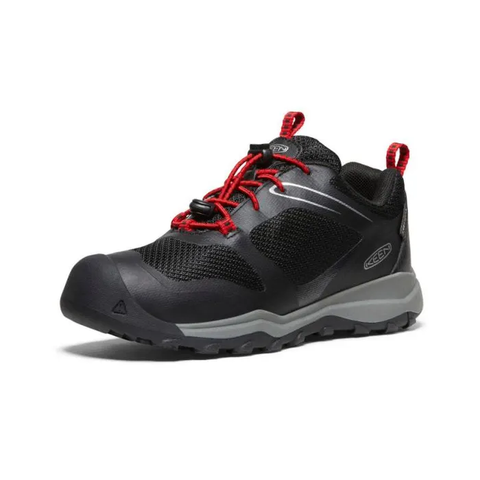 Big Kids039 Wanduro Low Waterproof Black Leather Shoe Kids KEEN Playground