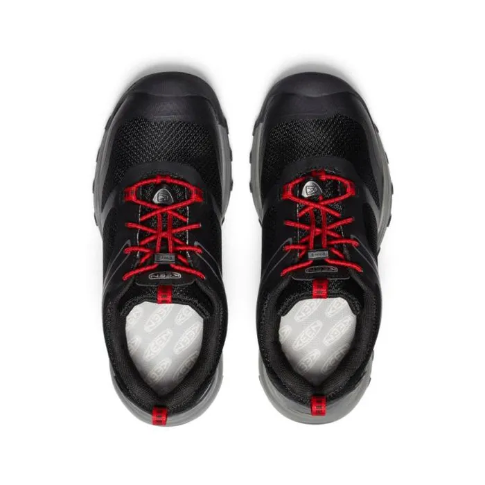 Big Kids039 Wanduro Low Waterproof Black Leather Shoe Kids KEEN Playground