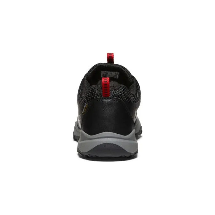 Big Kids039 Wanduro Low Waterproof Black Leather Shoe Kids KEEN Playground