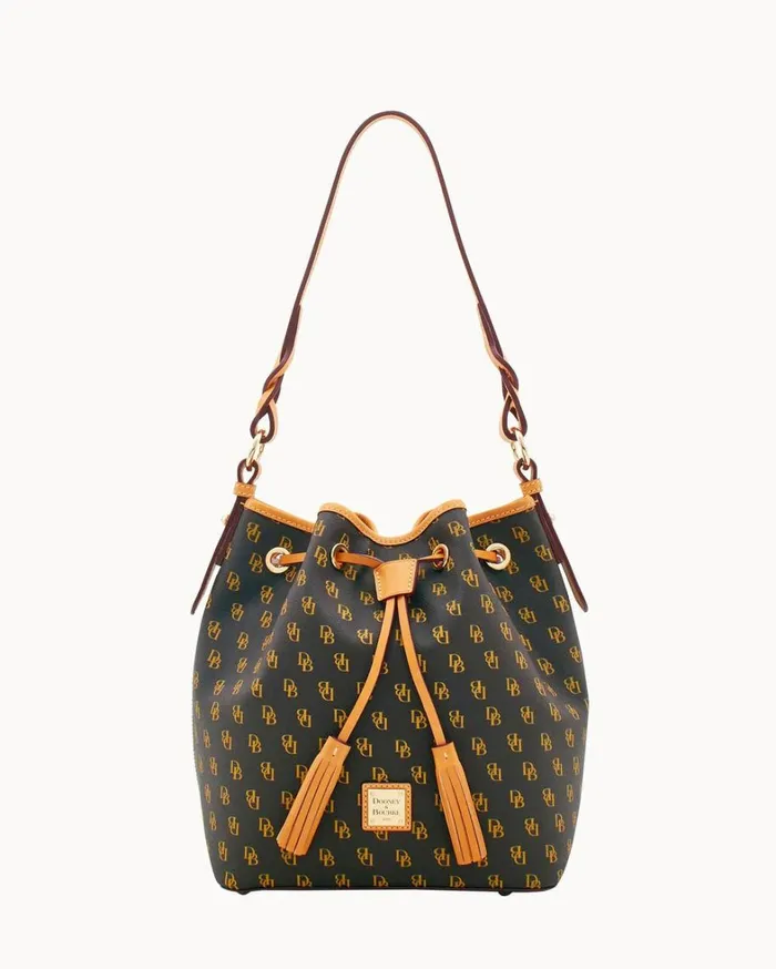 Blakely Tasha Drawstring Brown Tmoro Women Dooney and Bourke Shoulder Bags