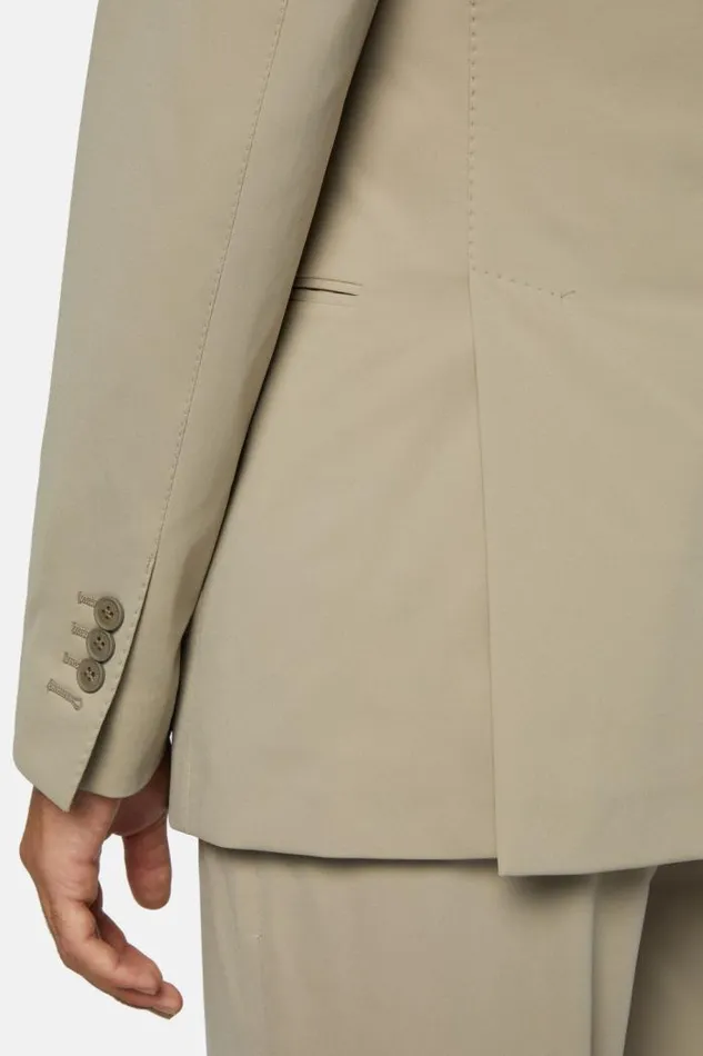 Blazers Men Boggi Milano Beige B Tech Stretch Nylon Jacket Beige Blazers Men Boggi Milano Beige B Tech Stretch Nylon Jacket Beige