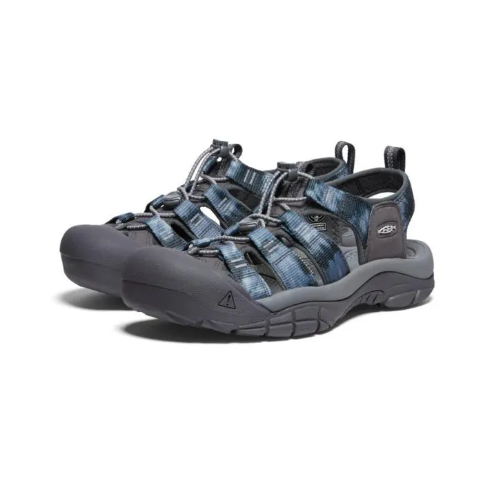 Blue Tie Dye Water Hiking Sandals 8211 Newport H2 Men KEEN Water Blue Tie Dye Water Hiking Sandals 8211 Newport H2 Men KEEN Water