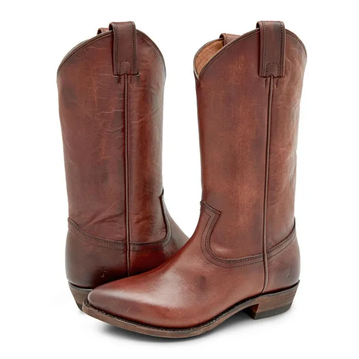 Boots Women Orvis Frye Billy PullOn Boots Cognac