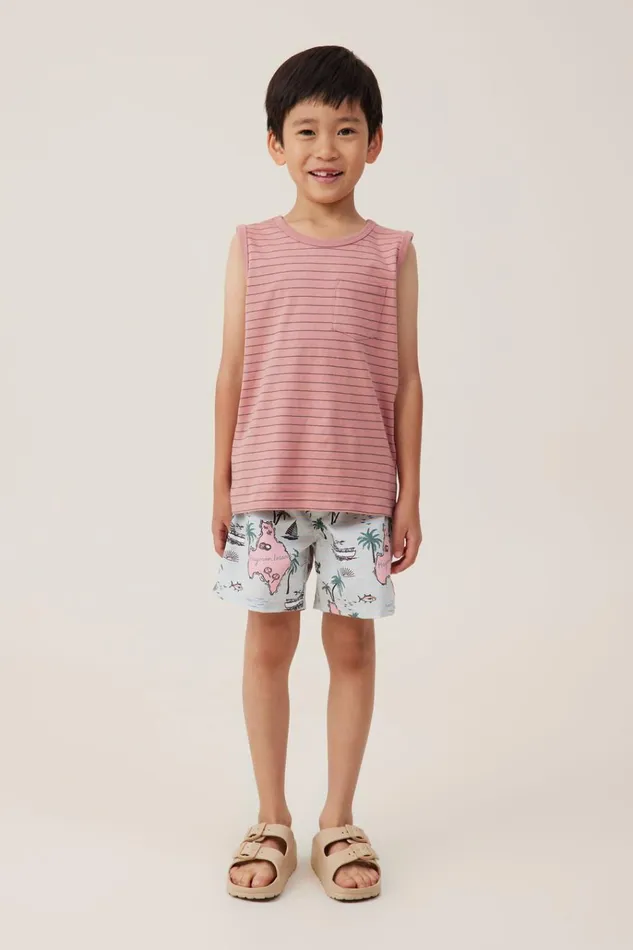 Boys Shorts Cotton On Bailey Board Short Rainy Dayhayman Island