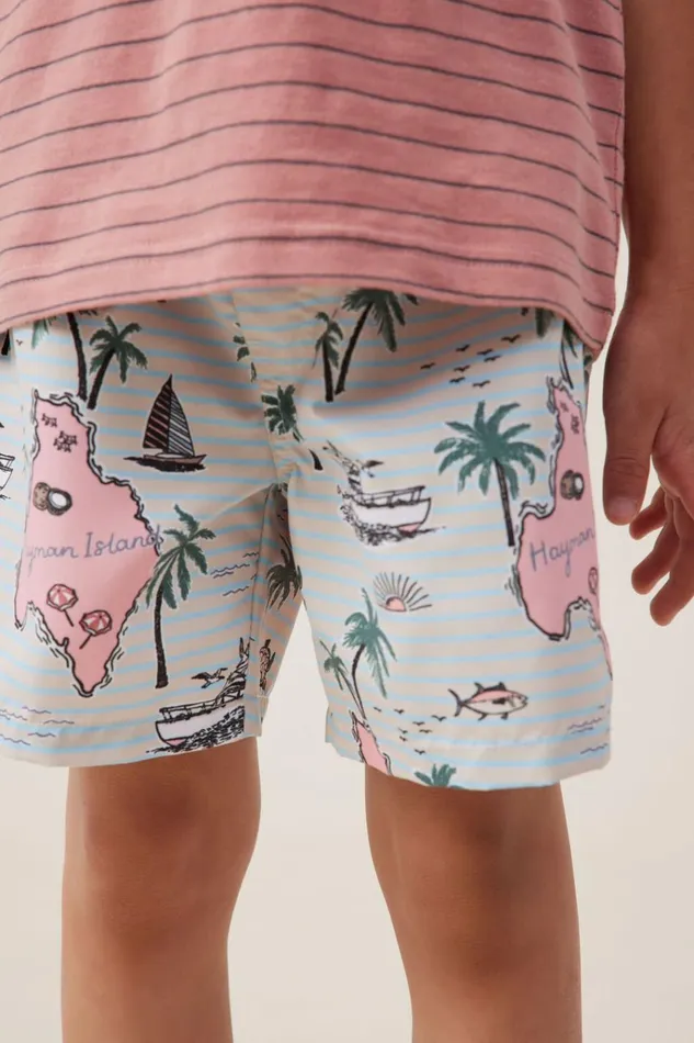 Boys Shorts Cotton On Bailey Board Short Rainy Dayhayman Island