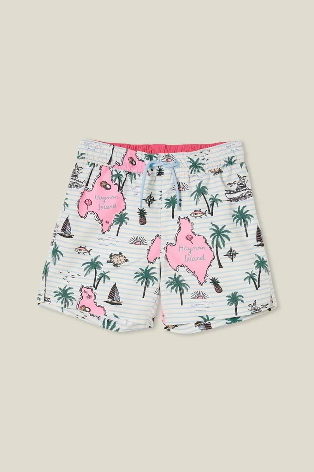 Boys Shorts Cotton On Bailey Board Short Rainy Dayhayman Island